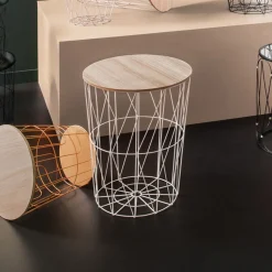 Stolik kawowy Kumi czarny 47 cm