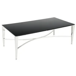 Stolik kawowy Rays Silver Black