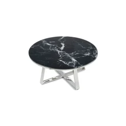Stolik kawowy Trophy Silver Black New