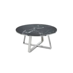 Stolik kawowy Trophy Silver Black New