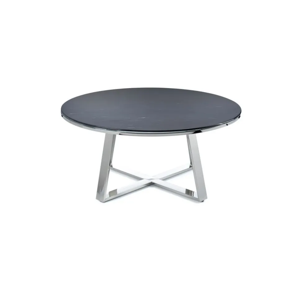 Stolik kawowy Trophy Silver Black