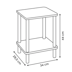 Stolik pomocniczy Come 44 cm