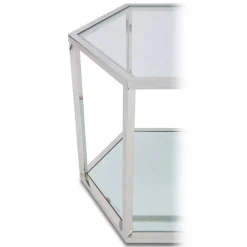 Stolik kawowy Cube Silver * HowHomely Best