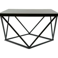 Stolik kawowy Curved 60 cm czarny * HowHomely Clearance