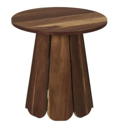 Stolik kawowy Dalia 45cm w kolorze akacji * HowHomely Clearance