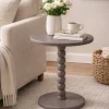 Stolik kawowy dekoracyjny taupe 35xh40 cm * HowHomely New