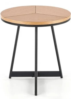 Stolik kawowy Karida dąb naturalny 45 cm * Halmar New