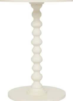 Stolik kawowy kość słoniowa 38cm Alix * Atmosphera Best