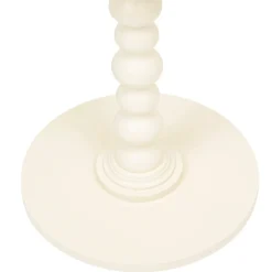 Stolik kawowy kość słoniowa 38cm Alix * Atmosphera Best