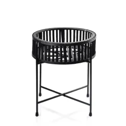 Stolik kawowy Lucie Black 35 cm * Mondex Discount