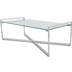 Stolik kawowy Solas Silver * HowHomely New