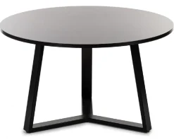 Stolik kawowy TRILEG 90 cm czarny * HowHomely