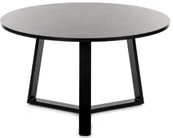 Stolik kawowy TRILEG 90 cm czarny * HowHomely