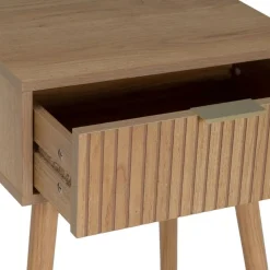 Stolik nocny NAROA z szufladką 59 cm * HowHomely New