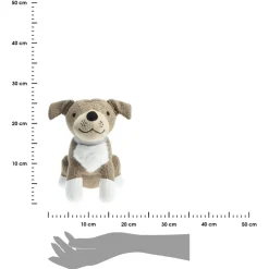 Stoper do drzwi – pies beżowy 26 cm