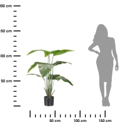 Strelicja sztuczna w donicy wysoka 110 cm