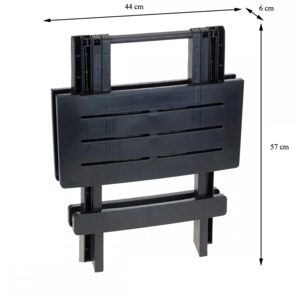 Stół składany balkonowy antracyt 50 cm * Progarden Sale