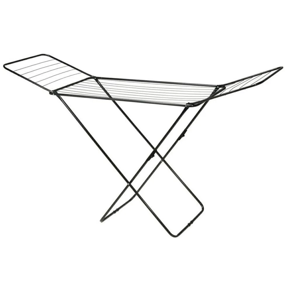 Suszarka do ubrań czarna stojąca * Bathroom Solutions Outlet