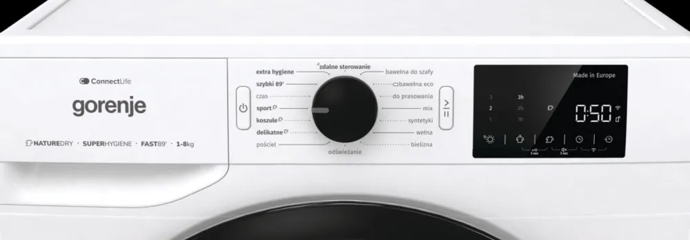Suszarka do ubrań DPNE83GNLWIFI/PL * Gorenje Online