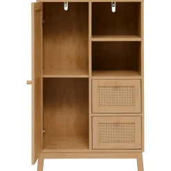 Szafka łazienkowa Cane 95 cm brązowa