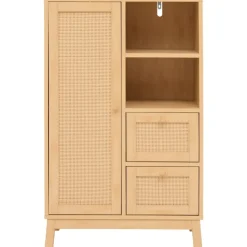 Szafka łazienkowa Cane 95 cm brązowa