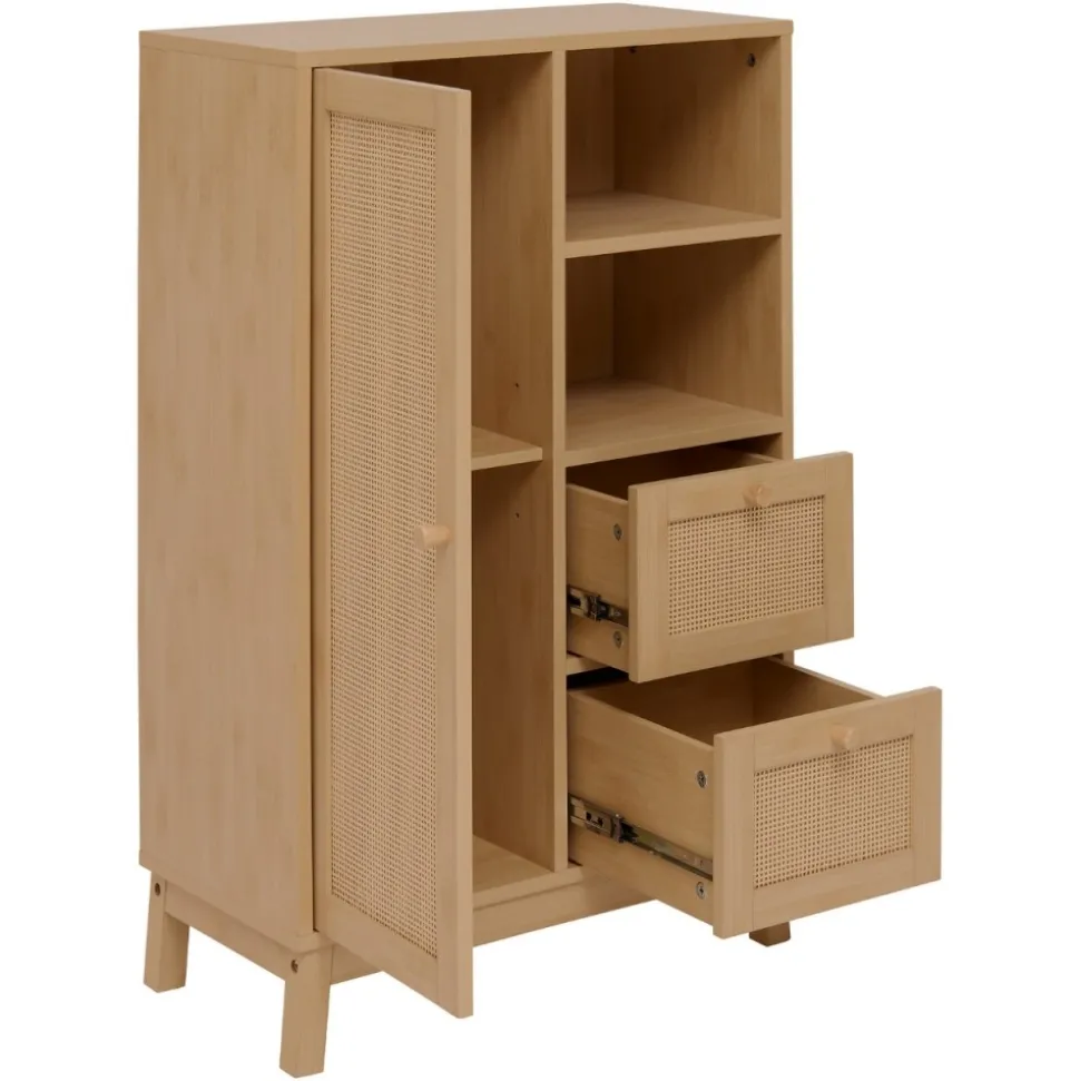 Szafka łazienkowa Cane 95 cm brązowa