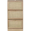 Szafka na buty TIVO rattanowy front 113 cm