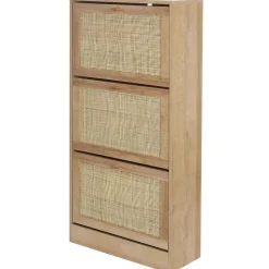 Szafka na buty TIVO rattanowy front 113 cm