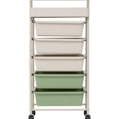 Szafka na kółkach 5 szuflad Deskolor 82 cm