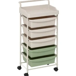 Szafka na kółkach 5 szuflad Deskolor 82 cm