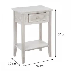 Szafka nocna Charme Grey