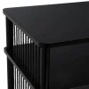 Szafka pod TV MANILA czarna 80x40x56 cm