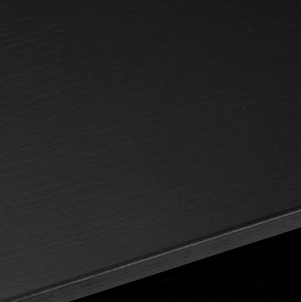 Szafka pod TV MANILA czarna 80x40x56 cm