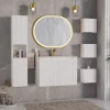 Szafka wisząca słupek Rilla White 30 cm