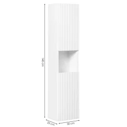 Szafka wisząca słupek Rilla White 30 cm