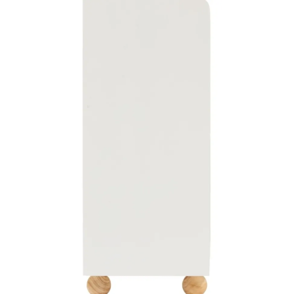 Szafka z 4 półkami Bouli 71 cm beżowa