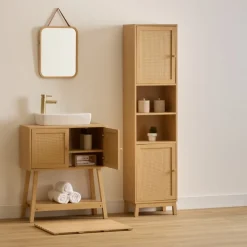 Szafka łazienkowa Cane pod umywalkę 70 cm brązowa * 5five Simply Smart Outlet