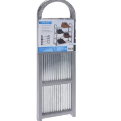 Szafka na buty 4 poziomy szara 65 cm * H&S Decoration Outlet