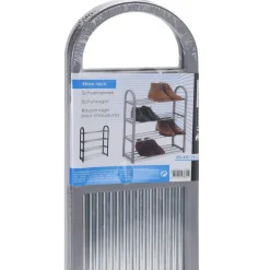 Szafka na buty 4 poziomy szara 65 cm * H&S Decoration Outlet