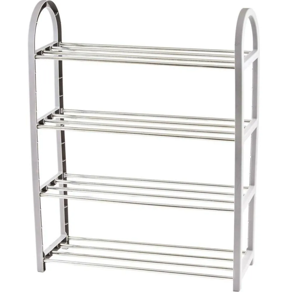 Szafka na buty 4 poziomy szara 65 cm * H&S Decoration Outlet