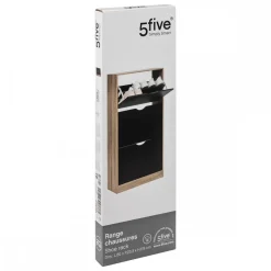 Szafka na buty 3 uchylne półki czarna * 5five Simply Smart Clearance