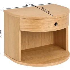 Szafka nocna wisząca z szufladą Paron * Actona Clearance