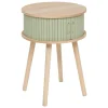 Szafka nocna 54x40 oliwkowa MDF Nyos * Atmosphera New