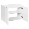 Szafka pod umywalkę z blatem Rilla White 80 cm * HowHomely New