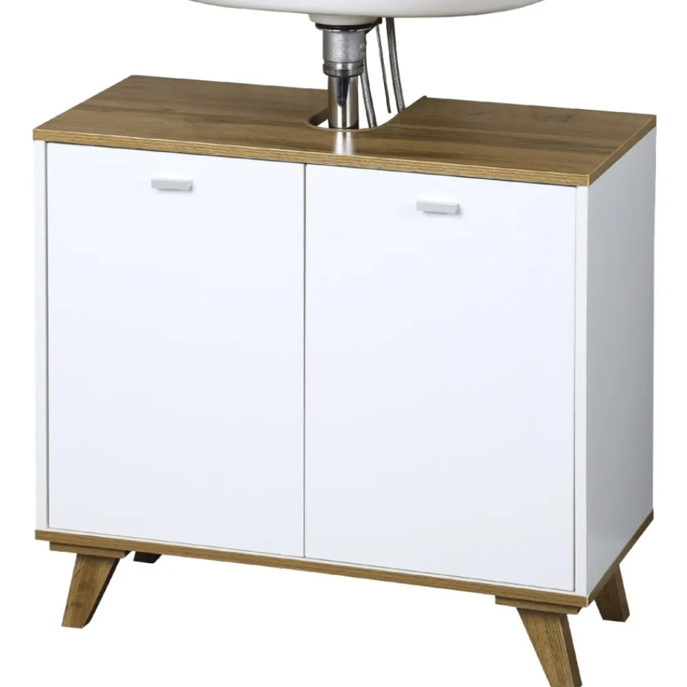 Szafka pod umywalkę z nóżkami 60 x 28 x h55 cm * Kesper New