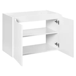 Szafka z umywalką Rilla White 80 cm * HowHomely Best