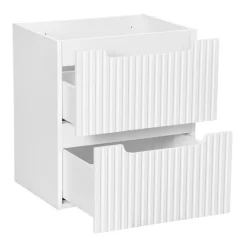 Szafka z umywalką Rilla White 50 cm * HowHomely New