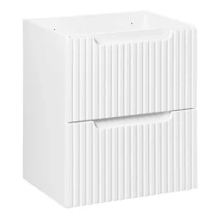 Szafka z umywalką Rilla White 50 cm * HowHomely New