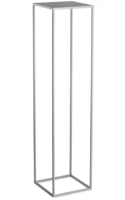 Szary kwietnik stojący 100 cm