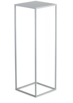 Szary kwietnik stojący 70 cm